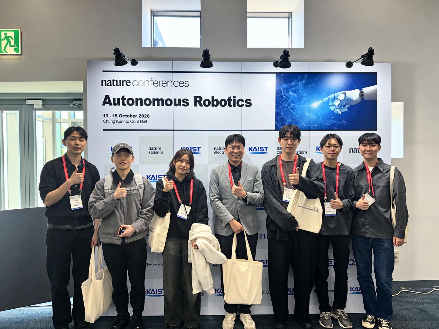AIR Lab members at nature conference 2026